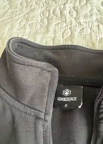 Siyah Fermuarlı Yumuşak Kumaş Sweatshirt - Görsel 3