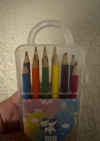 Pastel Renkli 11 adet Kurşun Kalem Seti - Görsel 5