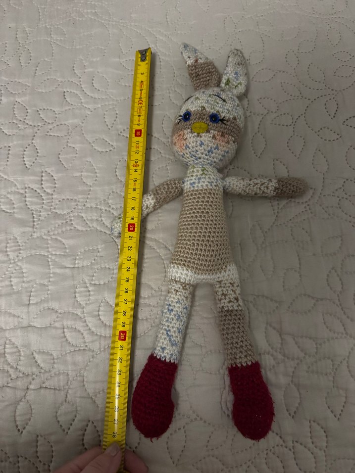 Renkli El Örgüsü Peluş Oyuncak - Görsel 3