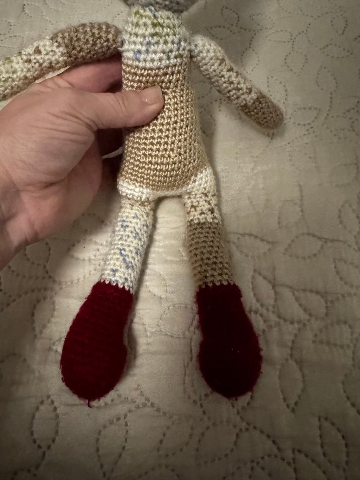 Renkli El Örgüsü Peluş Oyuncak - Görsel 5