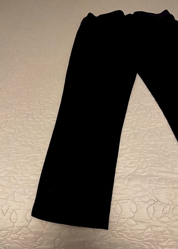 Siyah kumaş pantolon - Görsel 2