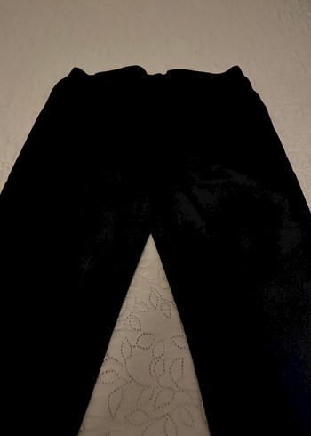 Siyah kumaş pantolon - Görsel 4