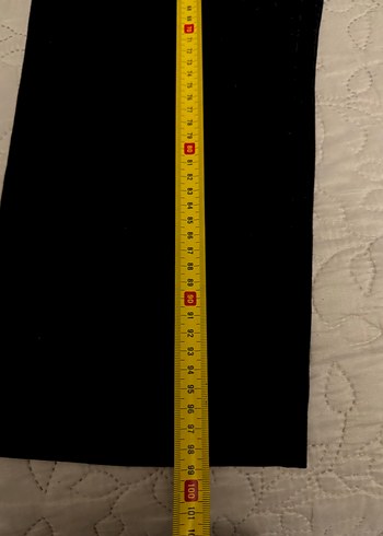 Siyah kumaş pantolon - Görsel 5