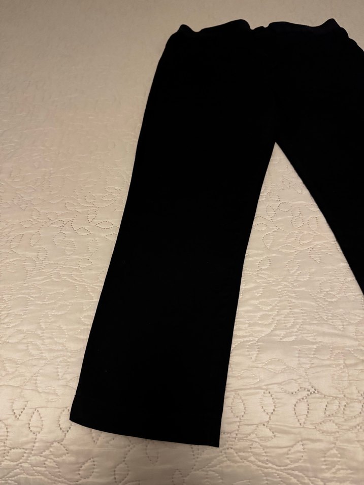 Siyah kumaş pantolon - Görsel 2