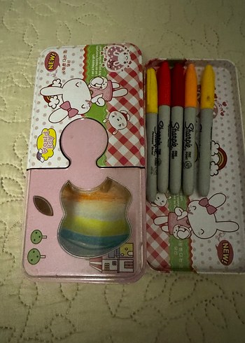 Pastel Renkli Sharpie Kalem Seti - Görsel 3