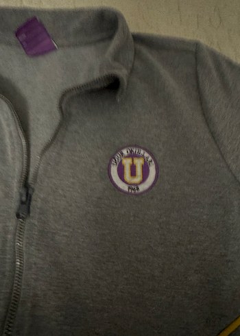 Gri Fermuarlı Erkek Eşofman Takımı UĞUR okulları - Görsel 10