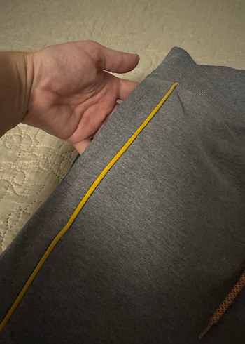 Gri Fermuarlı Erkek Eşofman Takımı UĞUR okulları - Görsel 6