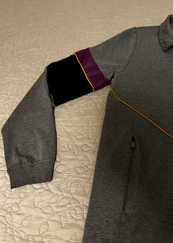 Gri Fermuarlı Erkek Eşofman Takımı UĞUR okulları - Görsel 12