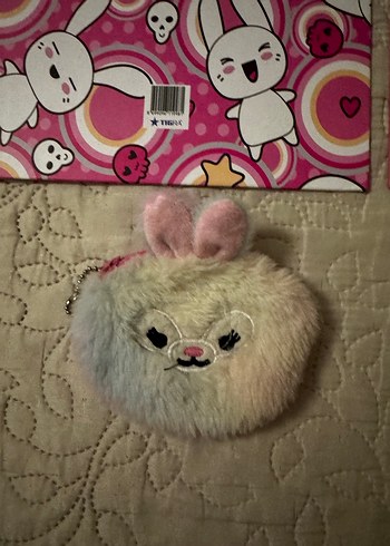 Pembe Baskılı Kız Aksesuar Seti - Görsel 4