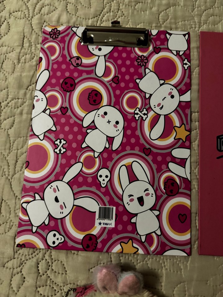 Pembe Baskılı Kız Aksesuar Seti - Görsel 3