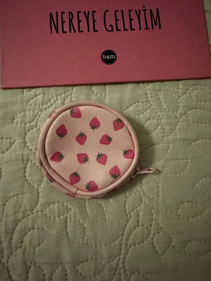 Pembe Baskılı Kız Aksesuar Seti - Görsel 5