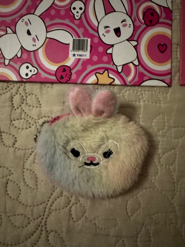 Pembe Baskılı Kız Aksesuar Seti - Görsel 4