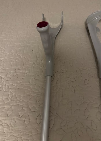 Gri Ayarlanabilir Destekli Kol Bastonu Çifti - Görsel 6