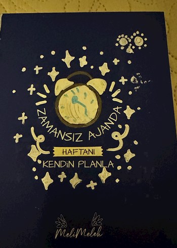 Siyah Spiralli Defter & Ceyda Düvenci Ajanda - Görsel 2