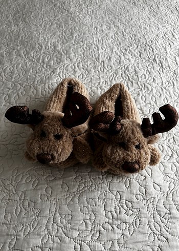 Kız Çocuk Örgü Sıcak Ev Terliği - Görsel 7