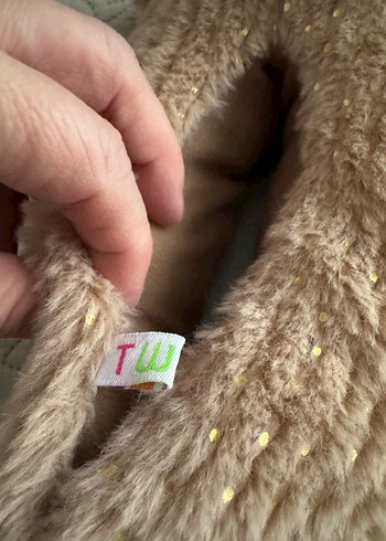 Kız Çocuk Örgü Sıcak Ev Terliği - Görsel 4