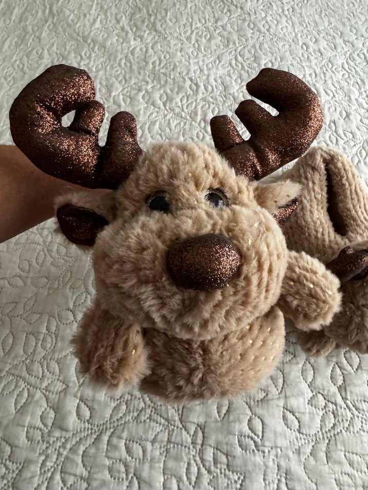 Kız Çocuk Örgü Sıcak Ev Terliği - Görsel 2