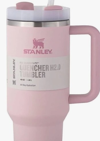 Stanley Quencher Pipetli Termos 1,18 L Açık Pembe - Görsel 3