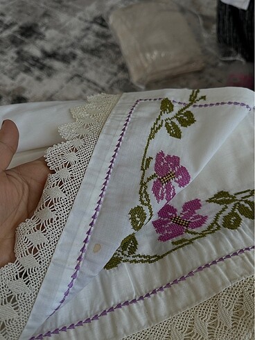 #kanaviçe #iğneoyası #dantel #çeyiz #pike - Görsel 8