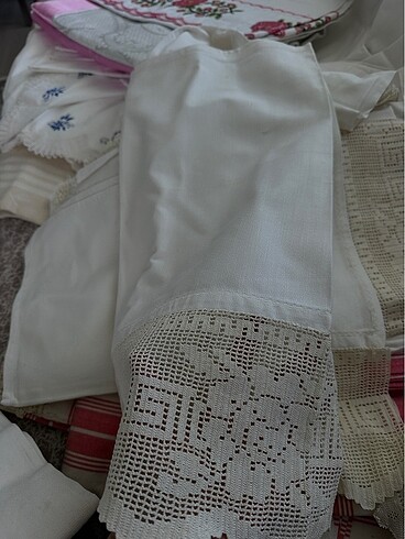 #kanaviçe #iğneoyası #dantel #çeyiz #pike - Görsel 15