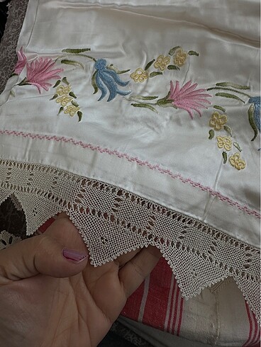 #kanaviçe #iğneoyası #dantel #çeyiz #pike - Görsel 17