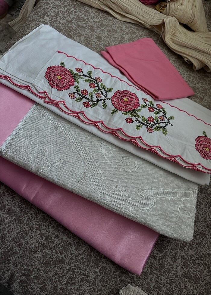 #kanaviçe #iğneoyası #dantel #çeyiz #pike - Görsel 2