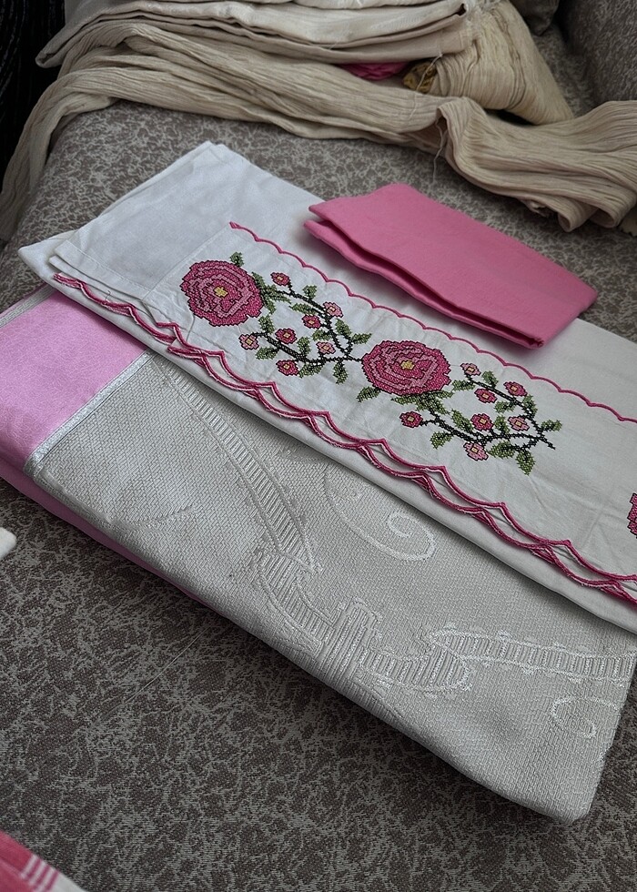 #kanaviçe #iğneoyası #dantel #çeyiz #pike - Görsel 4