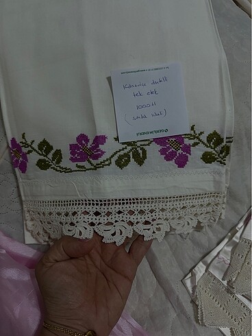 #kanaviçe #çeyiz # dantel - Görsel 11