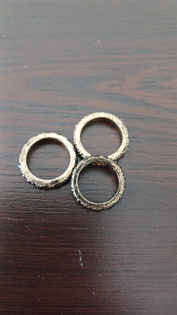 Yılan Desenli Boncuklu Bohem Kadın Yüzük - Görsel 4