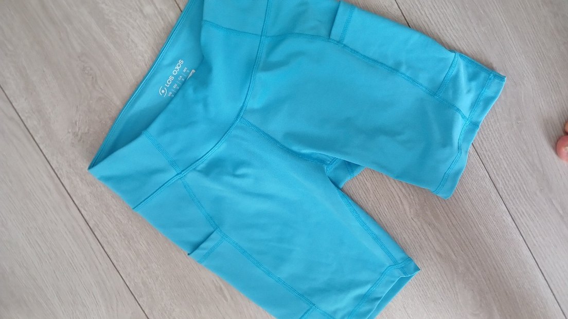 Turkuaz  Spor Şortu, Elastik Bel - Görsel 3