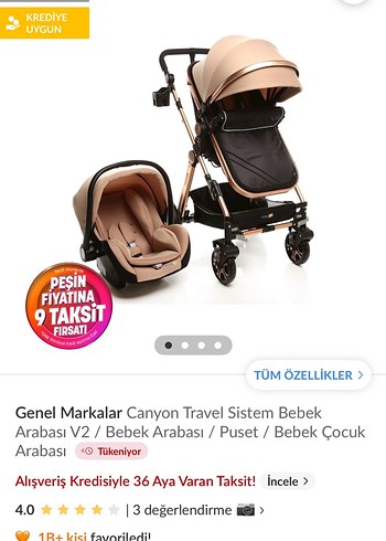 Kahverengi ve Gri Bebek Arabası - Görsel 8