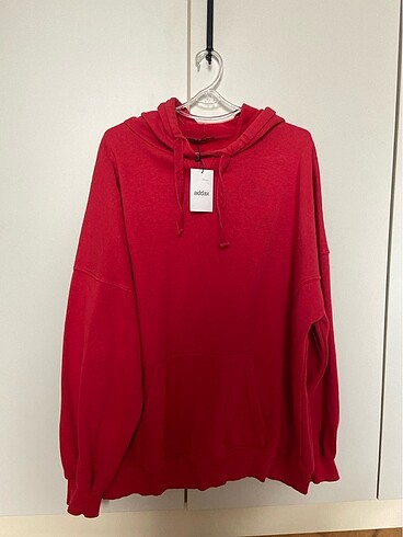 Addax M beden Kırmızı Sweatshirt