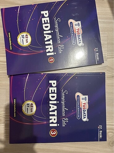 Son baskı Pediatri tus kitabı 1-3