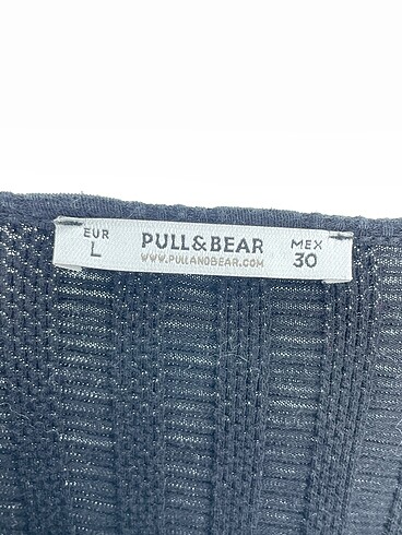 m Beden siyah Renk Pull and Bear Kısa Elbise %70 İndirimli.