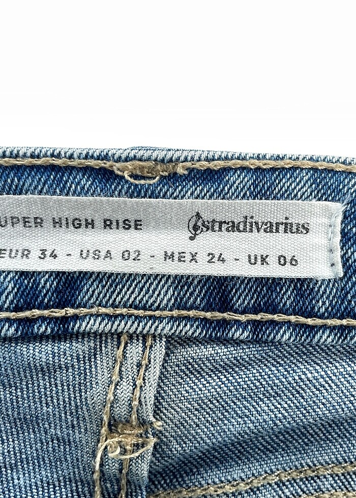 Stradivarius Jean / Kot Şort %70 İndirimli. - Görsel 4
