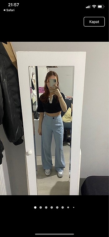 Bershka kumaş pantolon