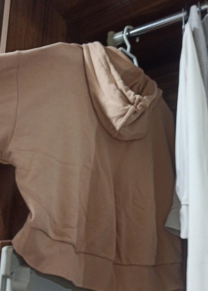 Puma crop balon kol sweatshirt - Görsel 5