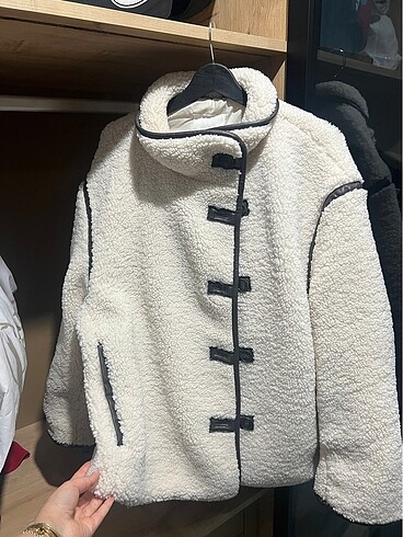 H&M Hm peluş mont