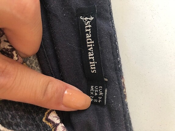 34 Beden stradivarius bağlama detaylı
