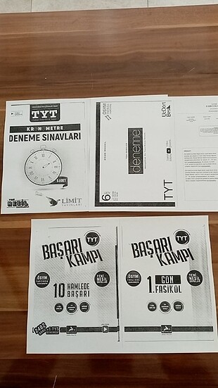 Limit 345 TYT genel deneme paraf tyt başarı kampı