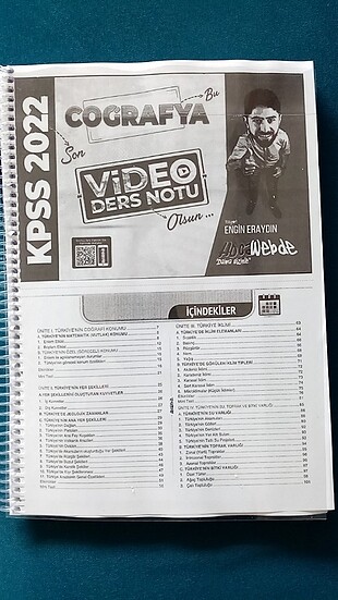 HOCA WEBDE KPSS GYGK COĞRAFYA VİDEO DERS NOTU 2022