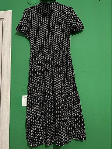 xs Beden siyah Renk Mudo ladies dress gömlek elbise