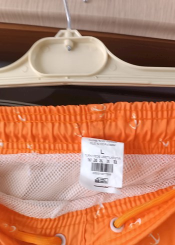 Turuncu Mini Erkek Deniz Şortu - Görsel 2