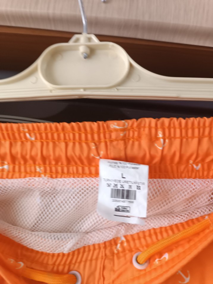 Turuncu Mini Erkek Deniz Şortu - Görsel 2