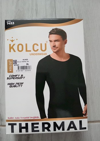 LC Waikiki Kolcu Siyah Termal Erkek İçlik