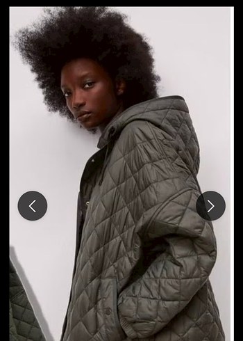 zara kapitone mont #zara - Görsel 3