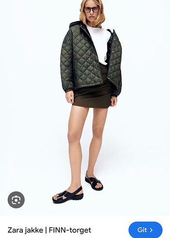 zara kapitone mont #zara - Görsel 2