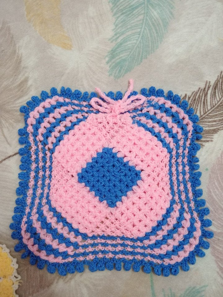 Renkli El Örgüsü Banyo lifi #lif - Görsel 3