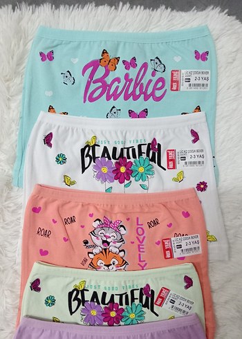 Renkli Baskılı Çocuk Külotları 5'li Set - Görsel 3