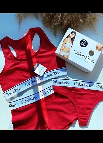 Calvin Klein büstiyer takım 